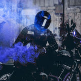 LED PARA CASCO DE MOTO AZUL